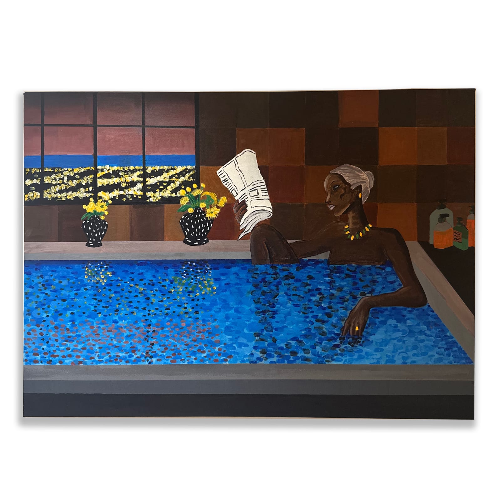 Adam Tarif, Bathing , 2025