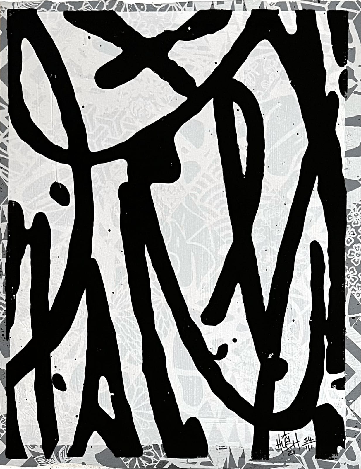 Hush, Back Series Diptych #110921 & #120921, 2021