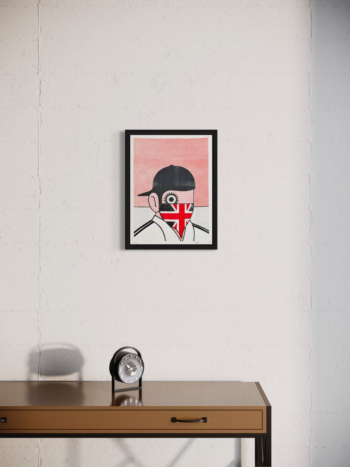 Paul Insect, Clockwork Britain (Red), 2019