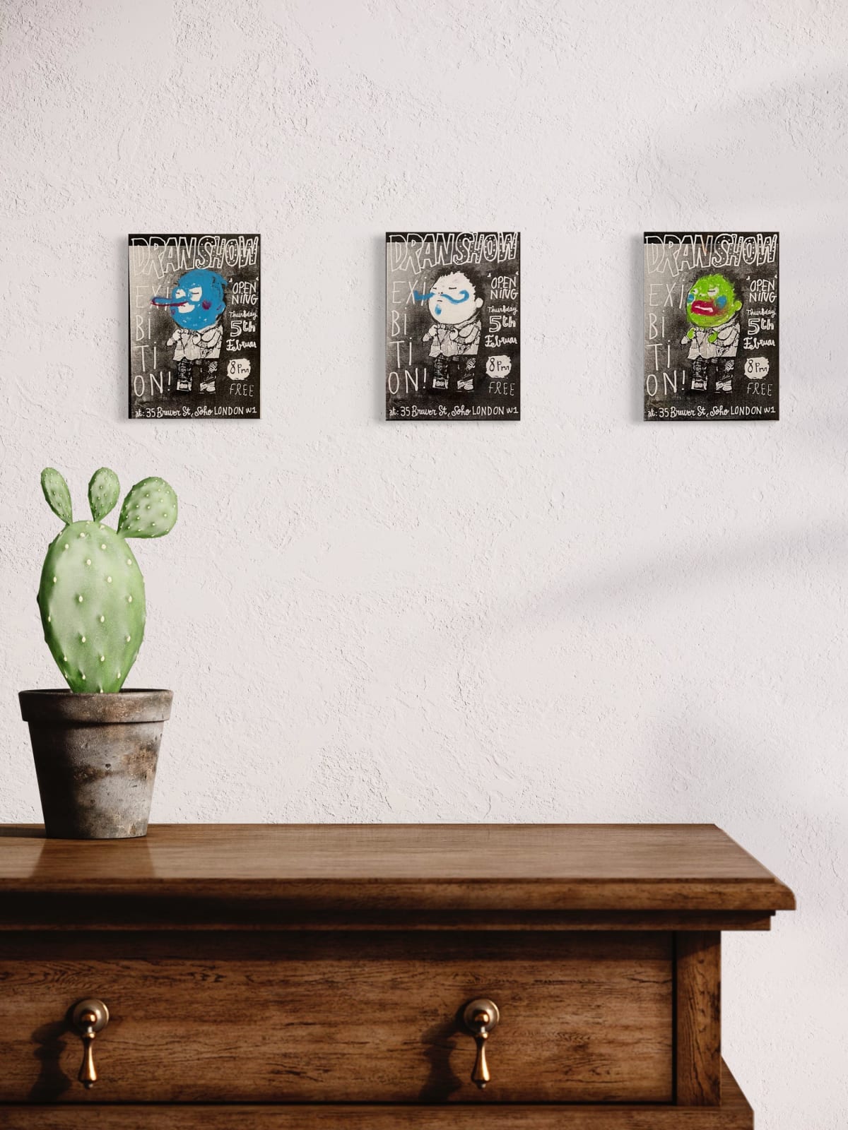 Dran, Public Execution Showcard, 2015