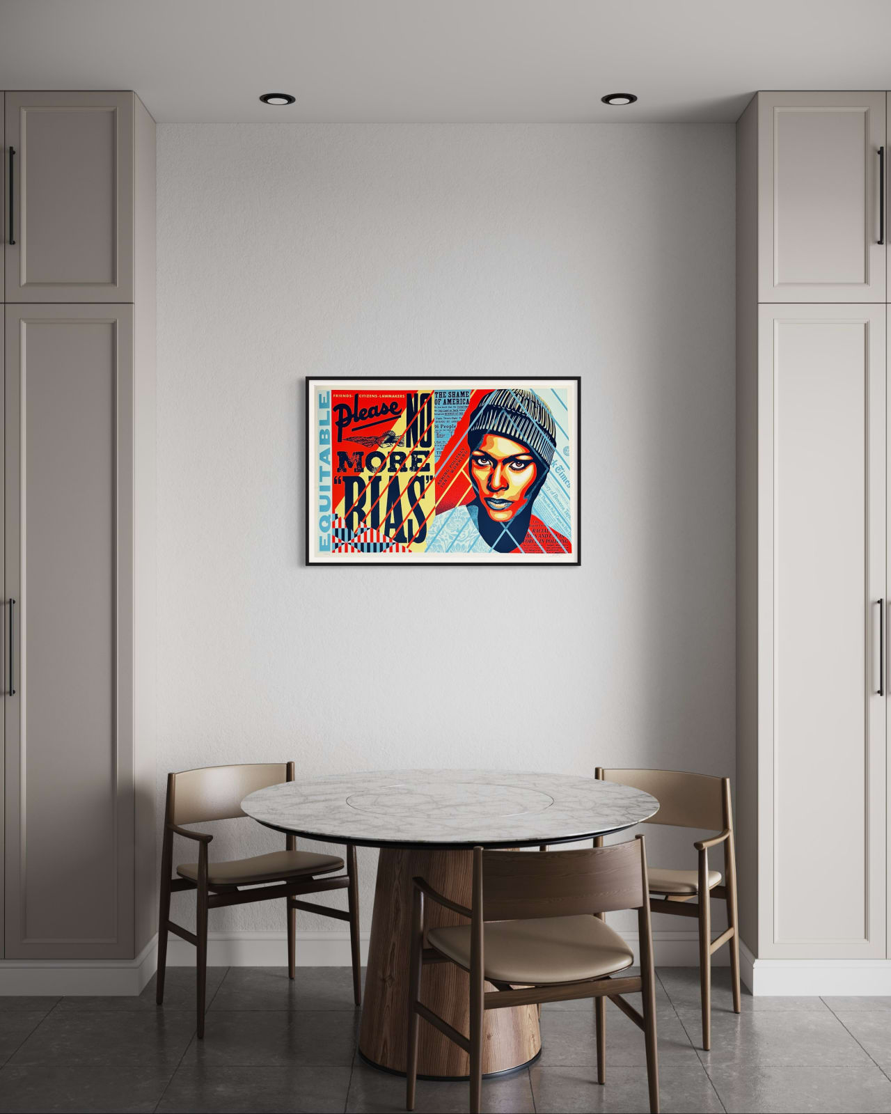 Shepard Fairey, No More Bias, 2023