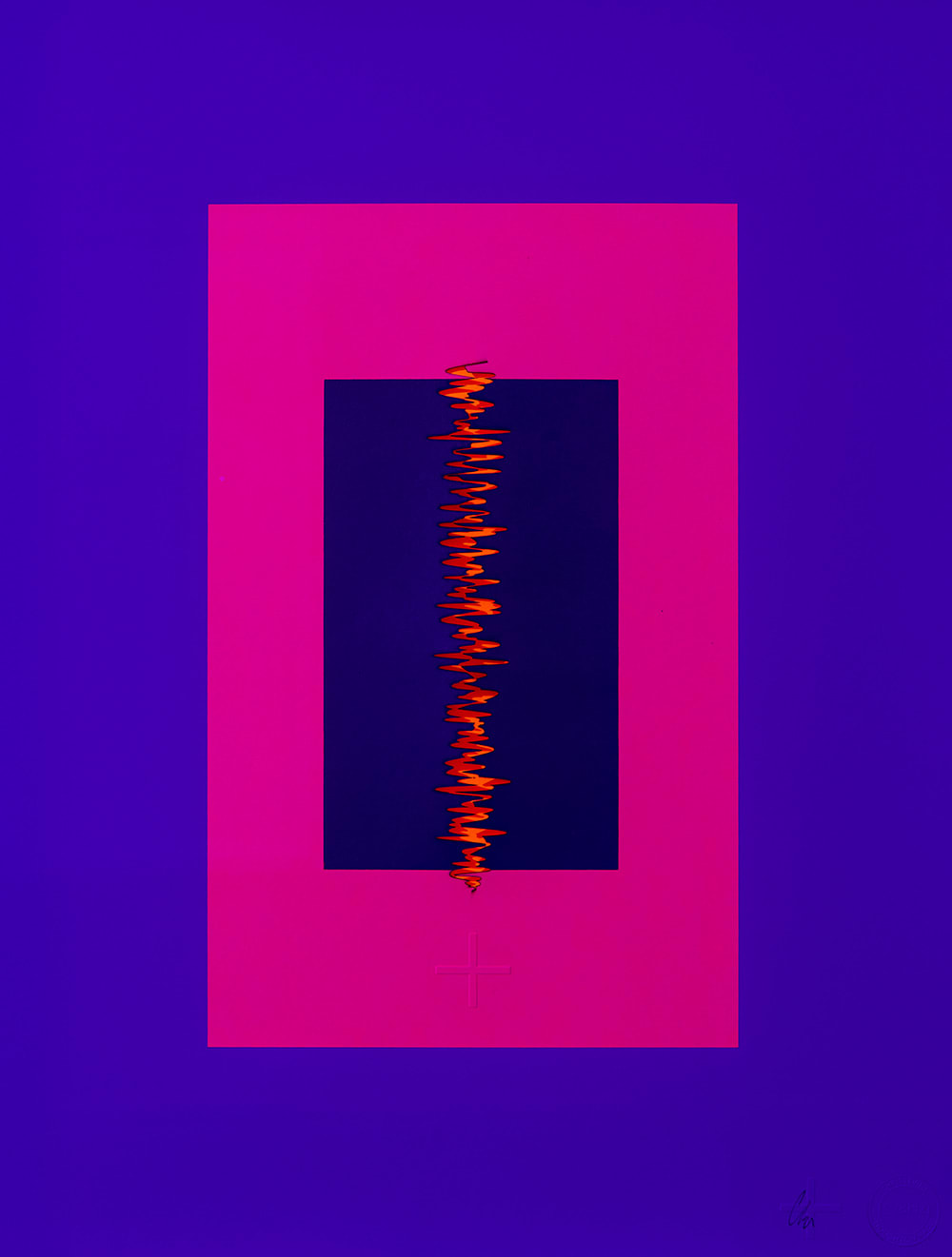 Chris Levine, Waveform (Series) , 2021