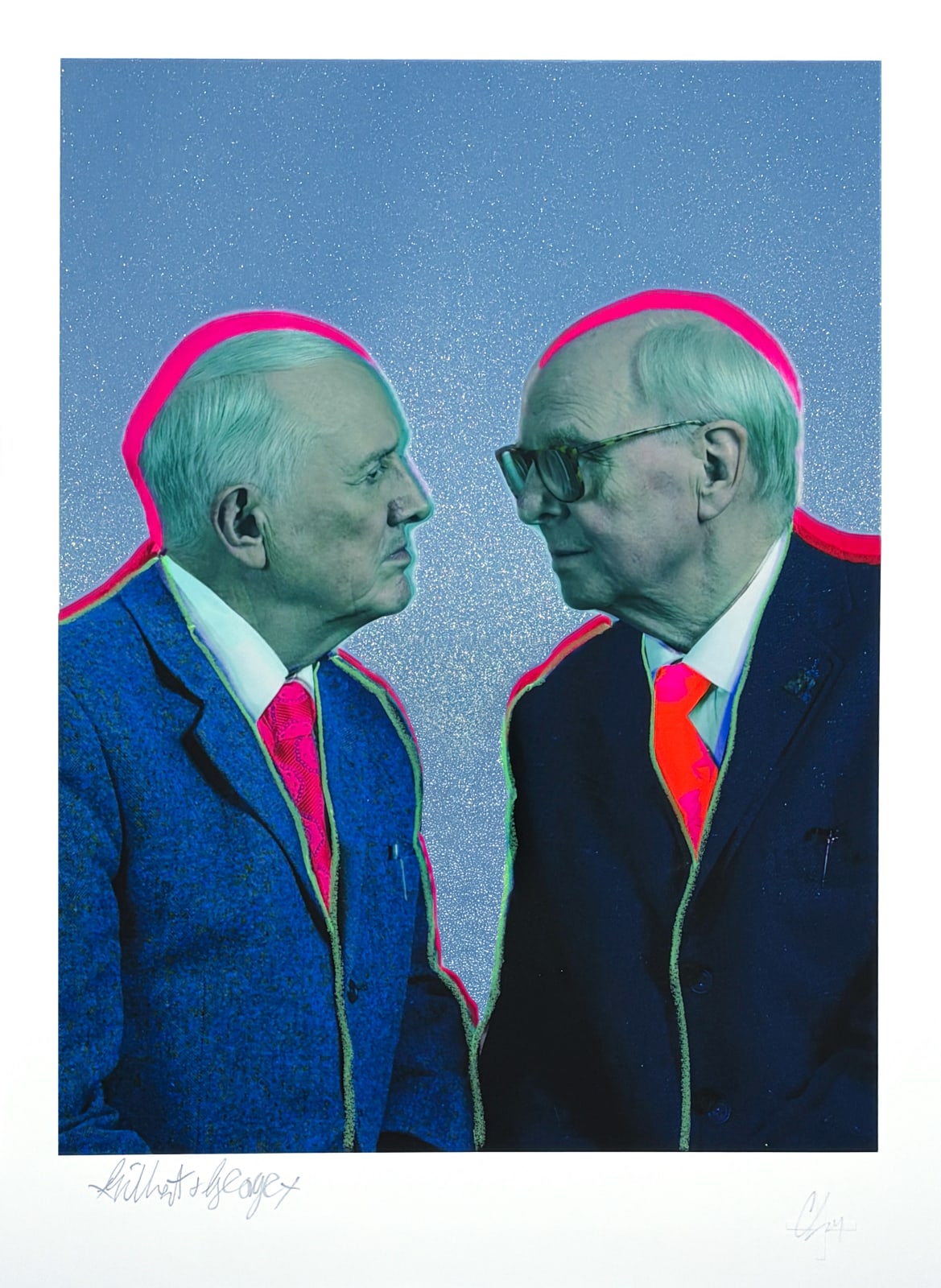Chris Levine, Gilbert & George, 2024