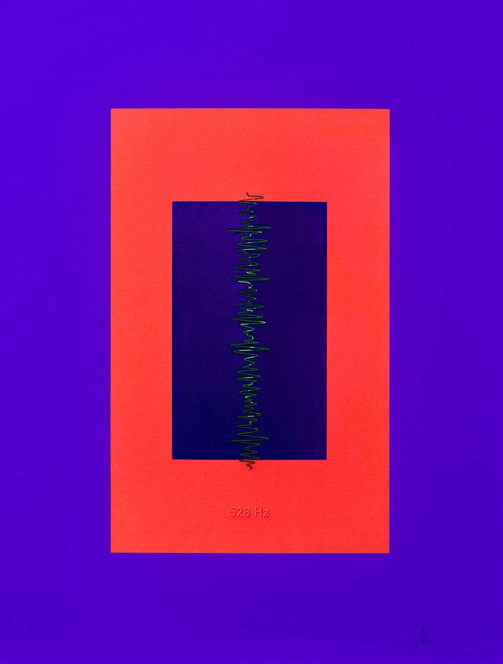 Chris Levine, Waveform (Series) , 2021