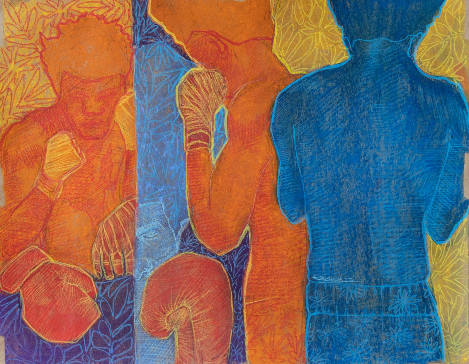 James Kagima, Untitled III, 2025