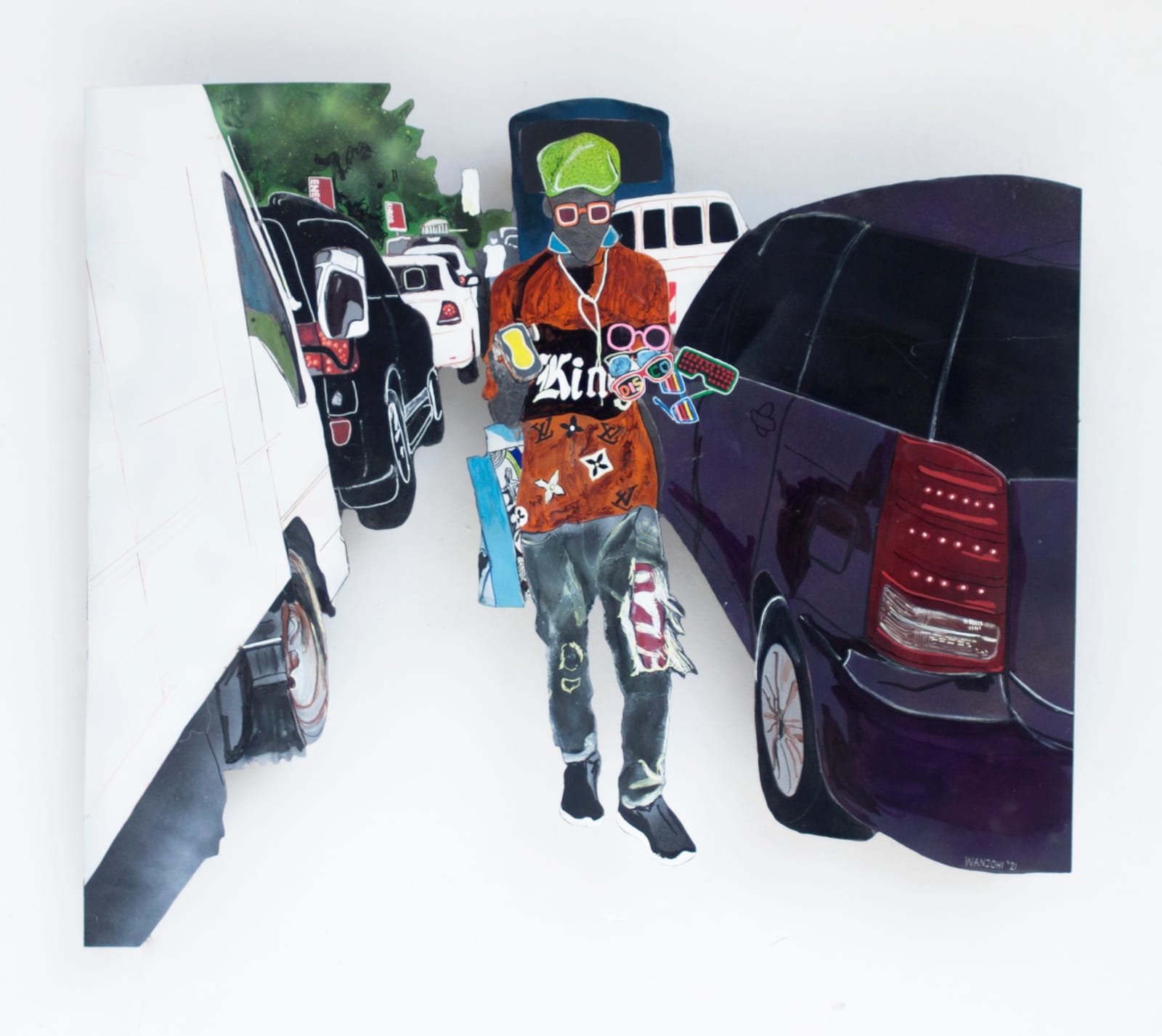 Wanjohi Maina, Hawkers Republic, XXIV, Sunnies (Uhuru Highway), 2021