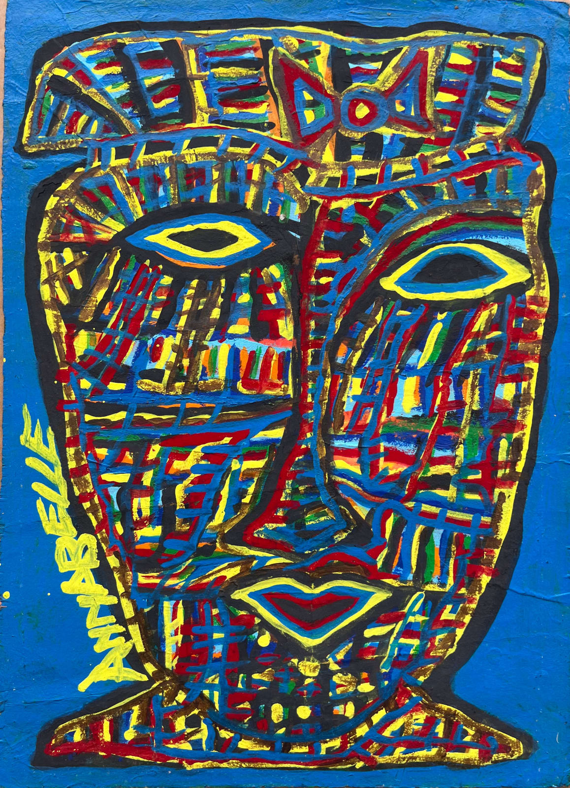 Annabelle Wanjiku, The Shouting Baby with her Buds, Undated