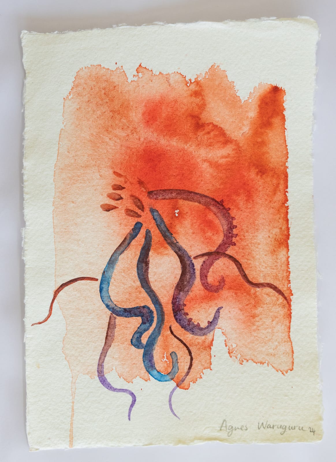 Agnes Waruguru, Seed Pods Travellers VI, 2024