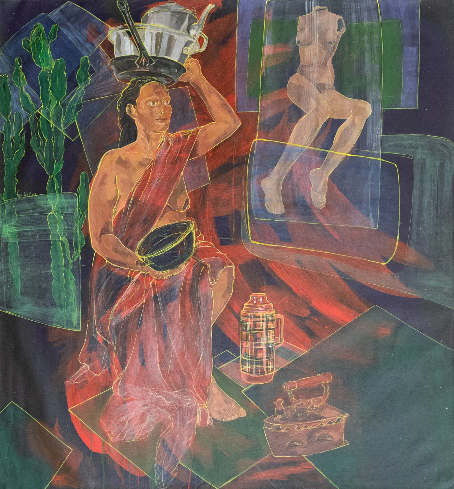 Fetlework Tadesse, Untitled, 2025