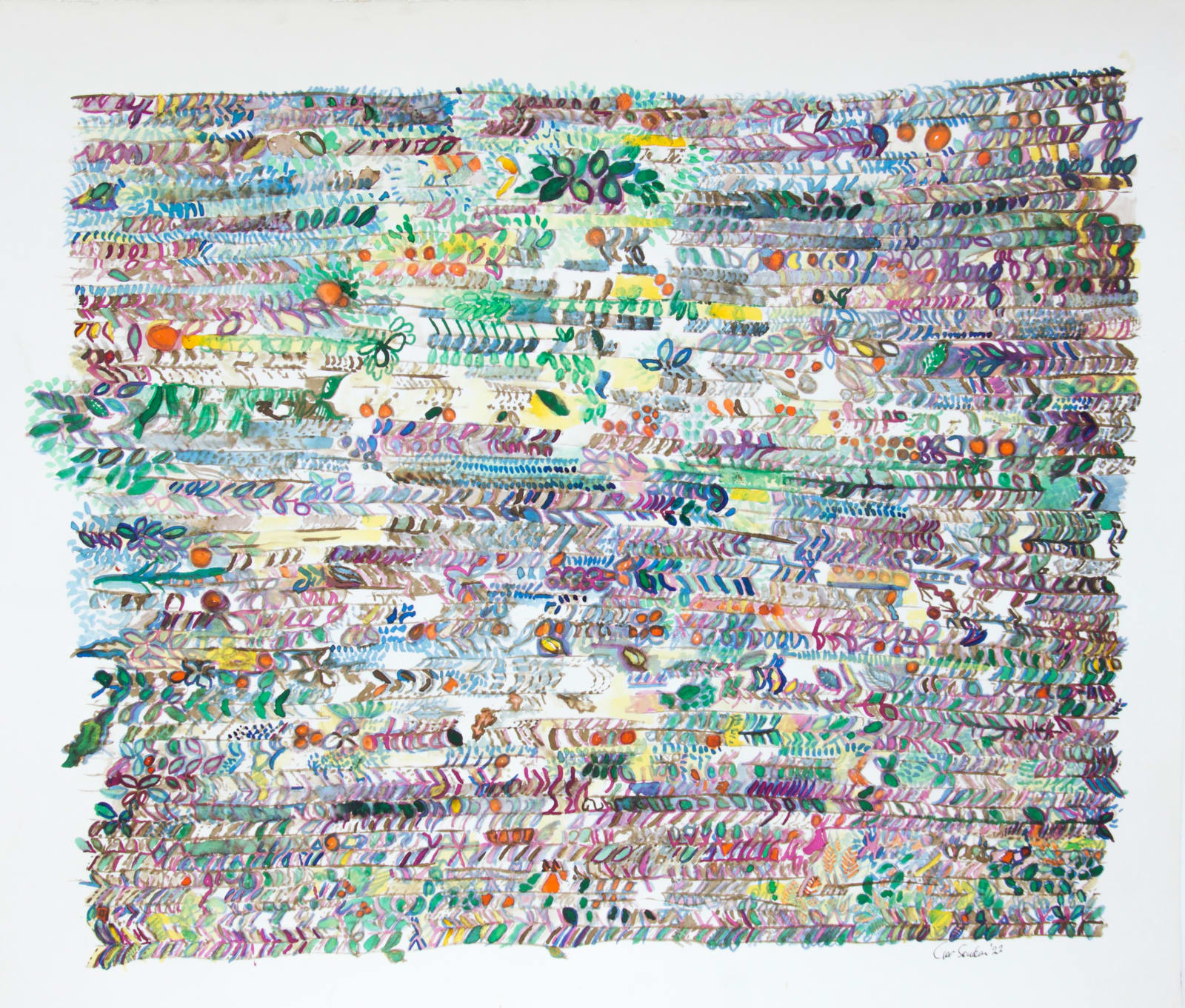 Gor Soudan, Garden II, 2022