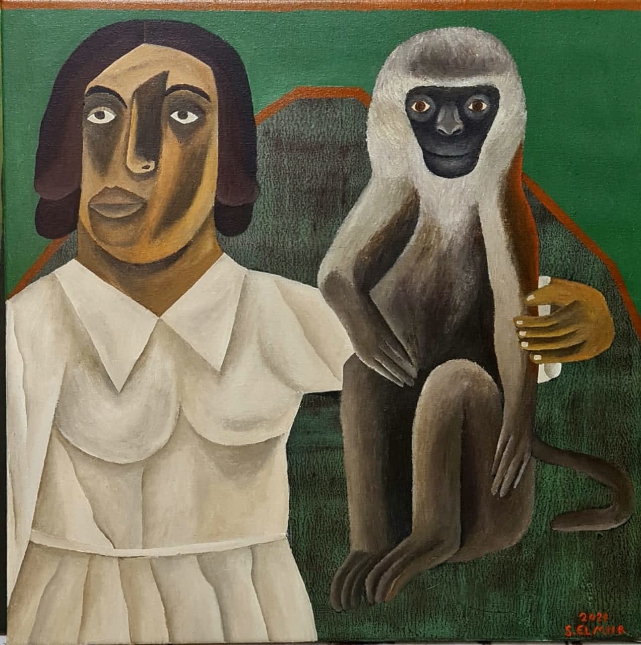 Salah Elmur, Mystery Monkey, 2021