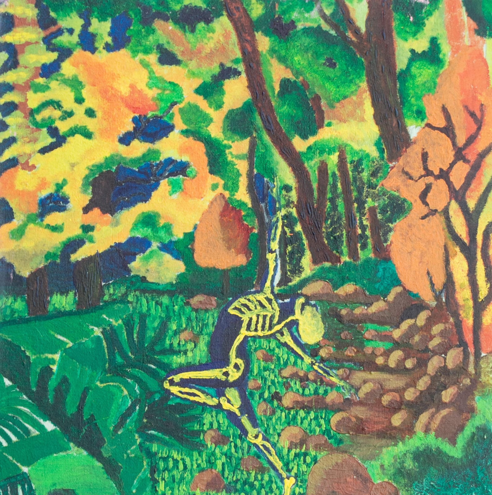 Trevor Nduni, Being In The Forest, 2023