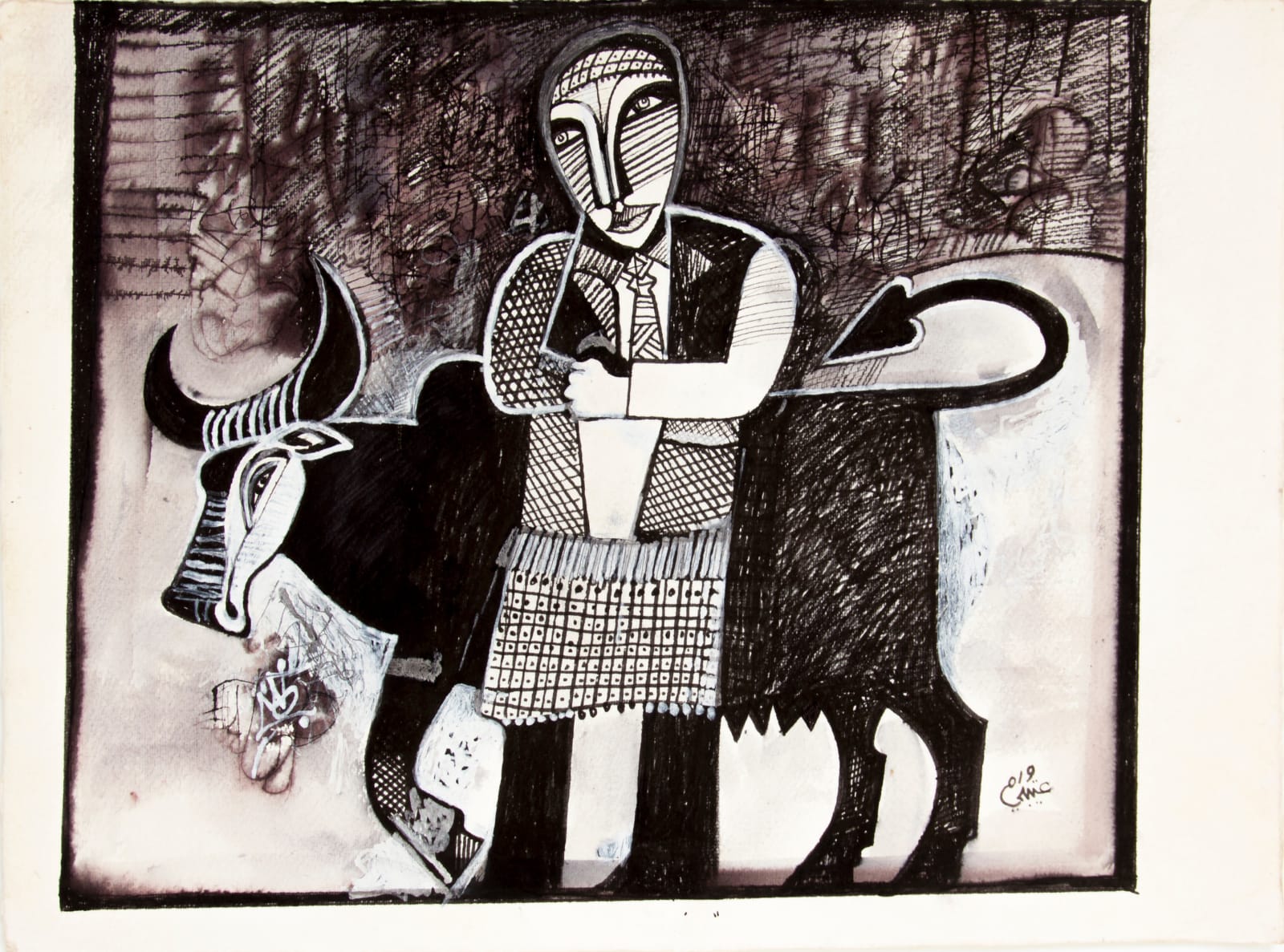 Mohamed Abdella Otaybi, Untitled I, 2019