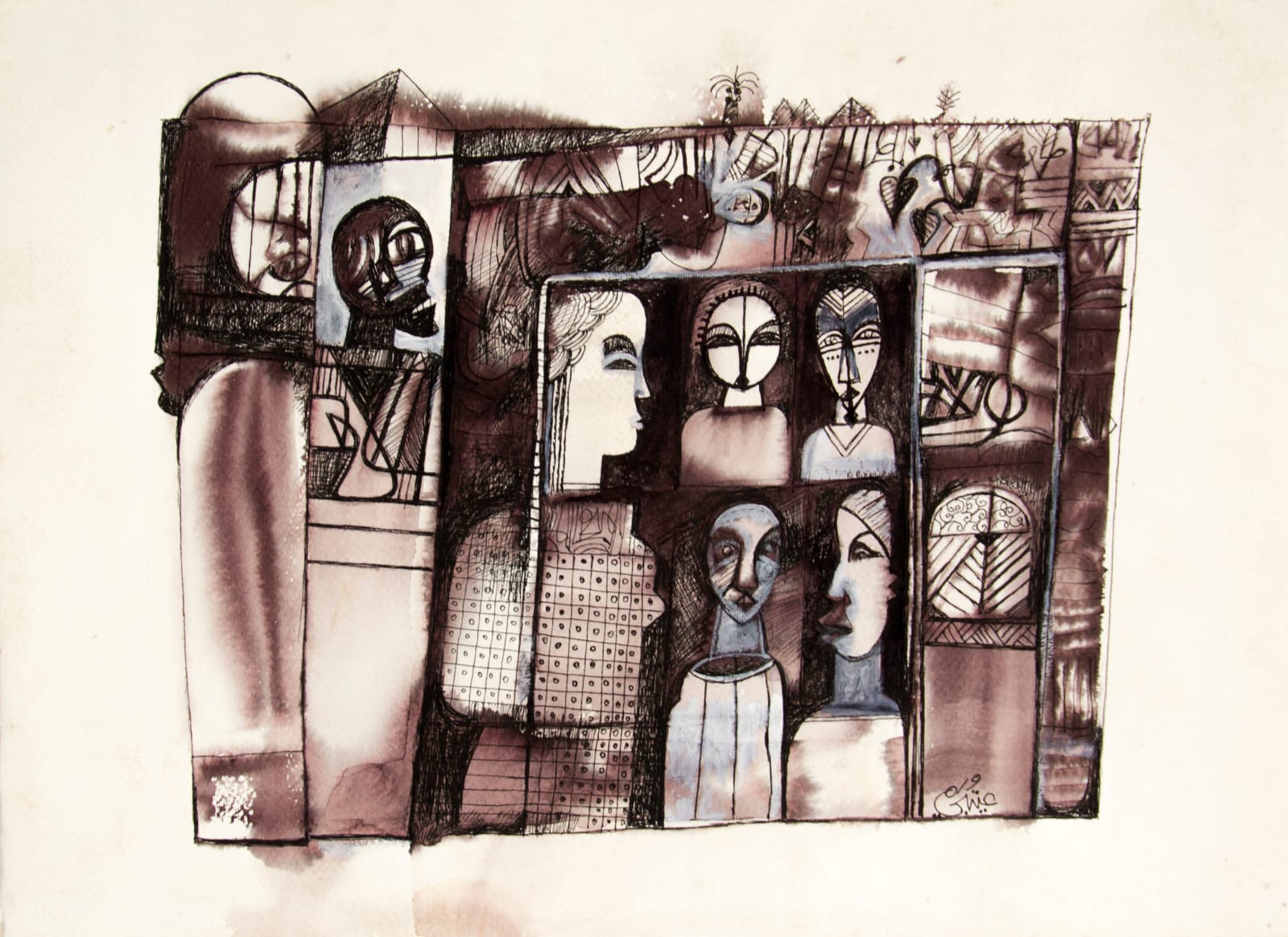 Mohamed Abdella Otaybi, Untitled II, 2019