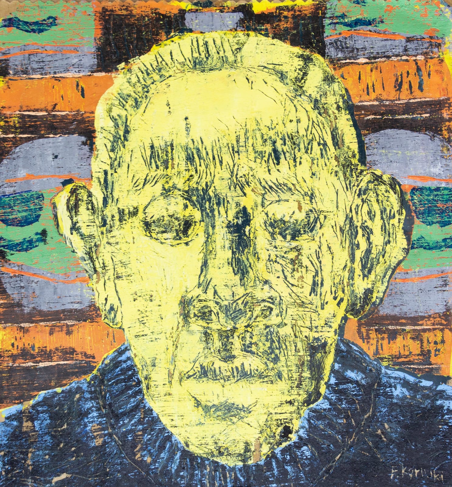 Peter Kariuki, The Shopkeeper (ii), 2023