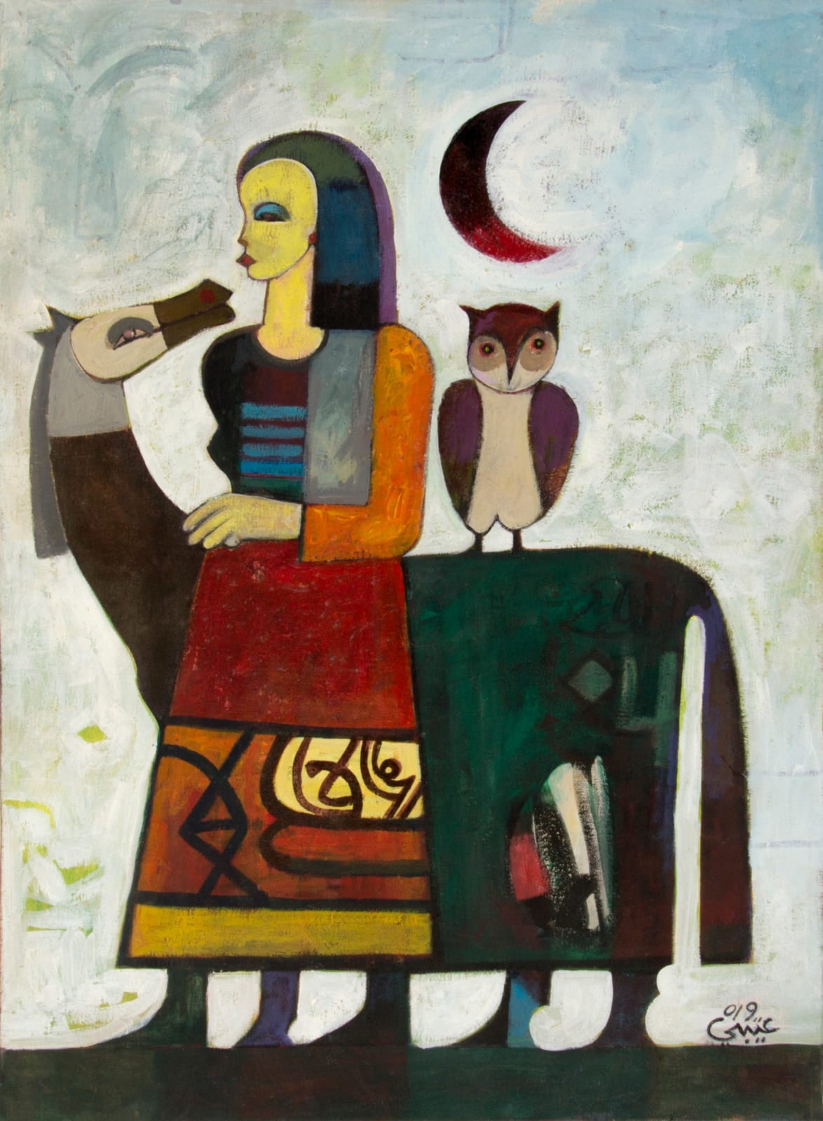 Mohamed Abdella Otaybi, The Horse, 2019