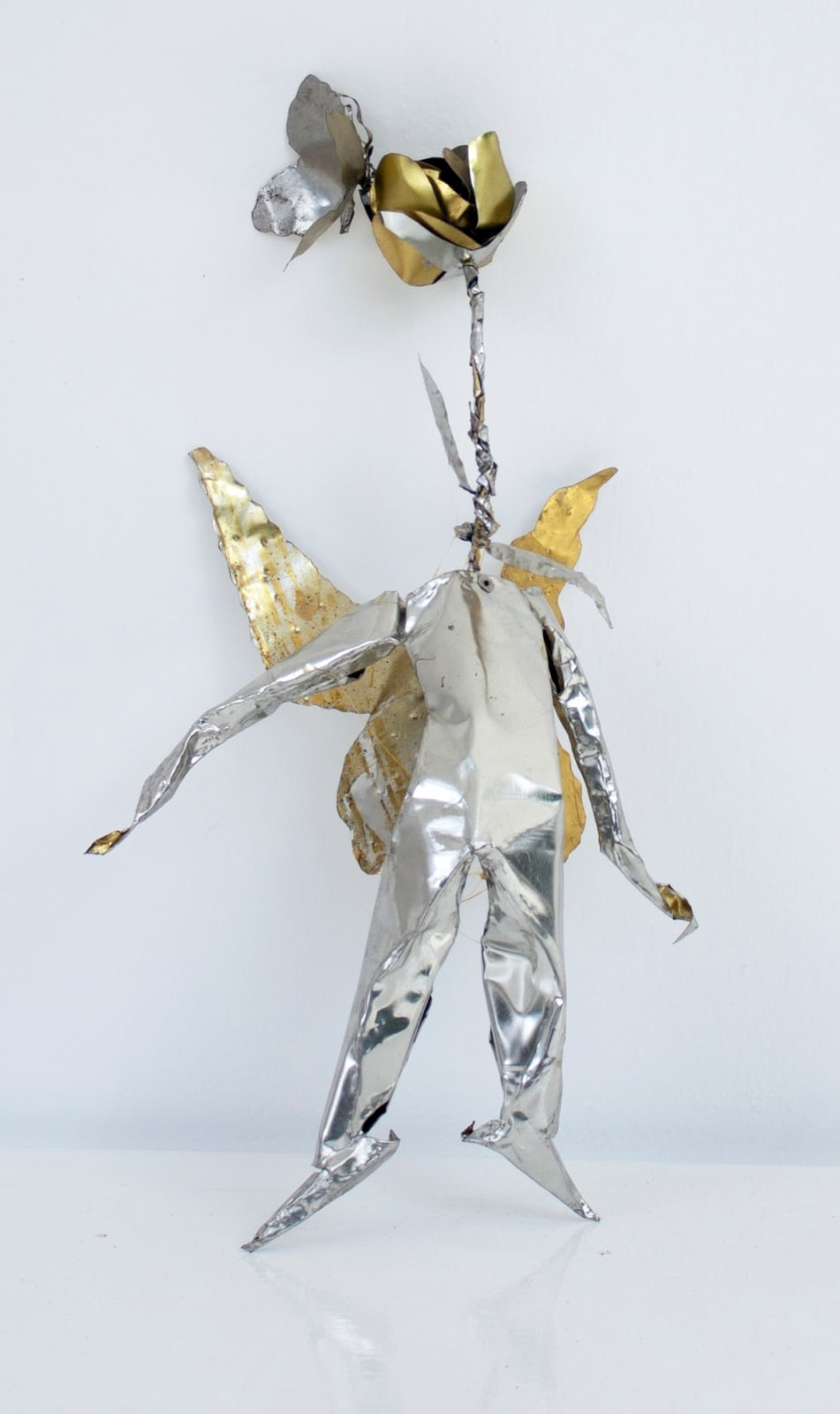 Austine Adika, Butterflies and Roses (ii), 2021