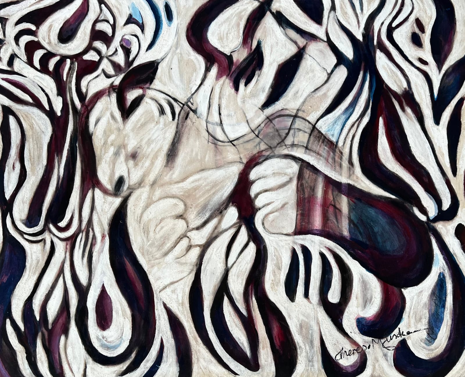 Theresa Musoke, Tenderness, 1996