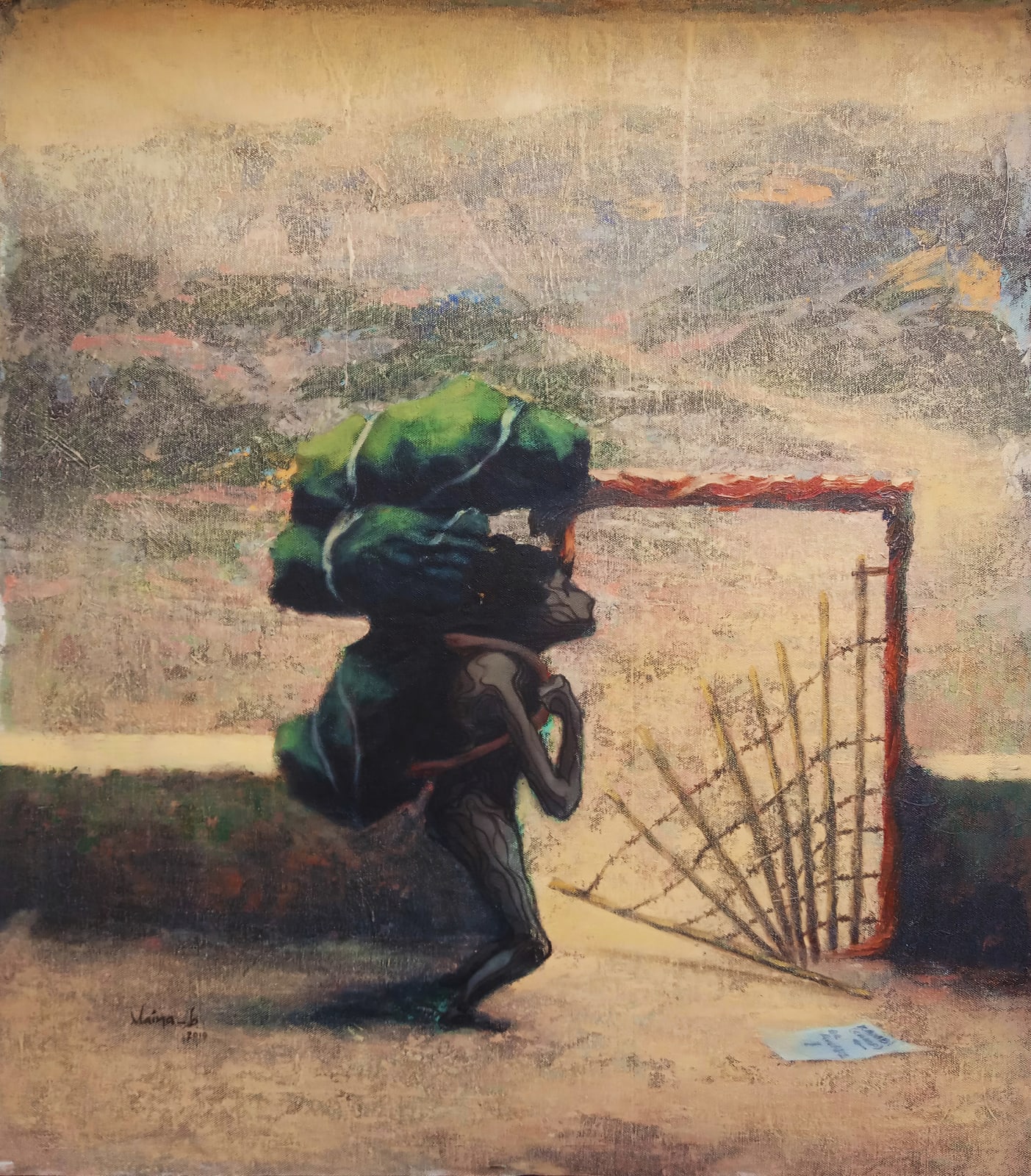 Boniface Maina, Packed For Camping, 2019