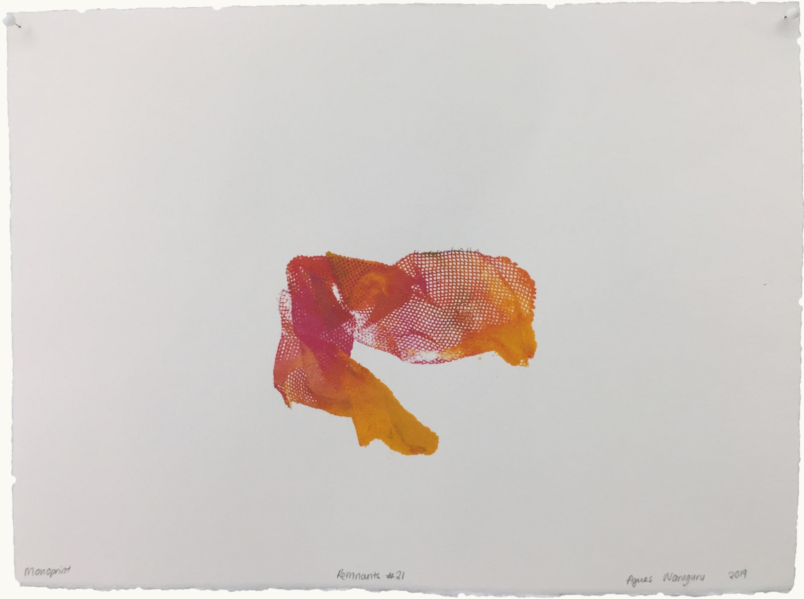 Agnes waruguru, Remnants #21, 2019