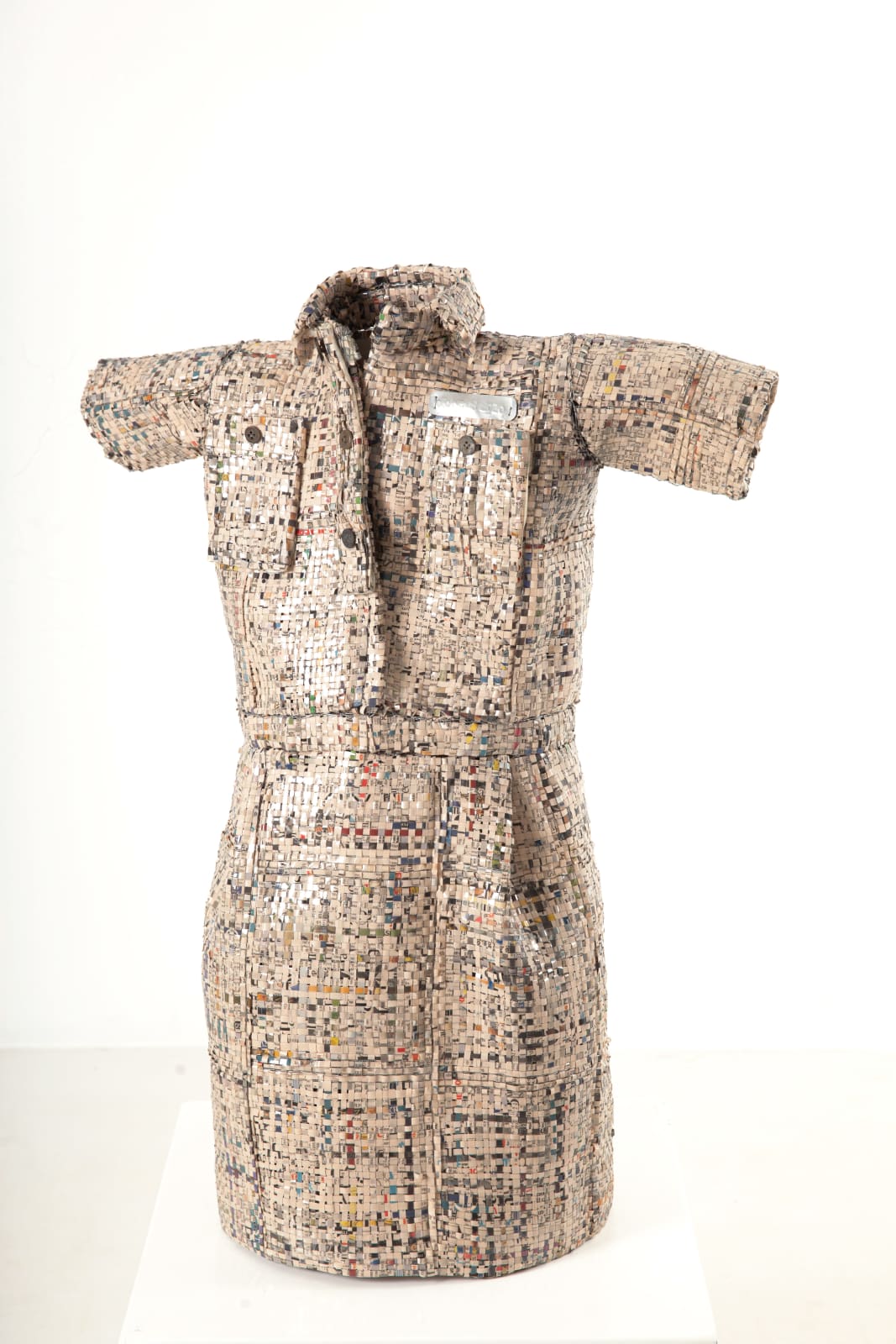 Dickens Otieno, School Uniform (brown, girls guides' uniform), 2020