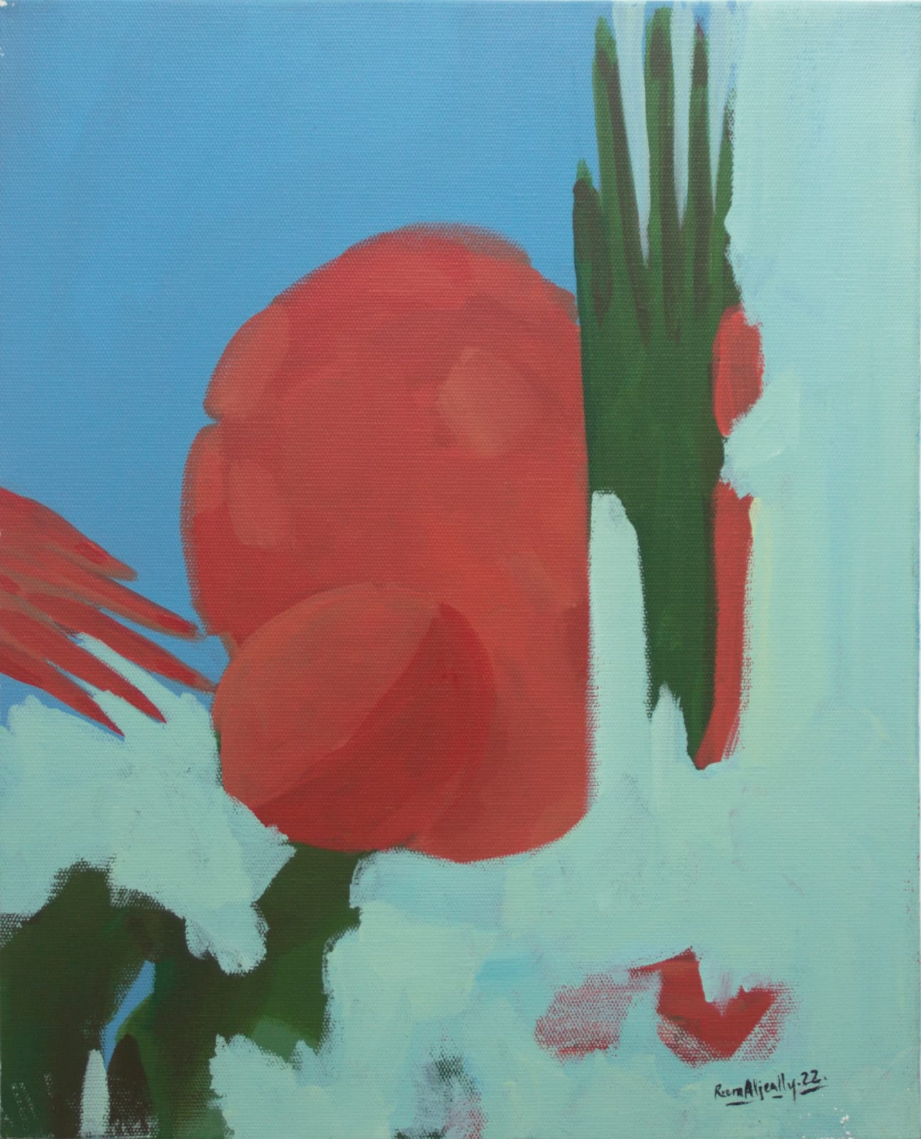 Reem Aljeally, Reality Check #6, 2022