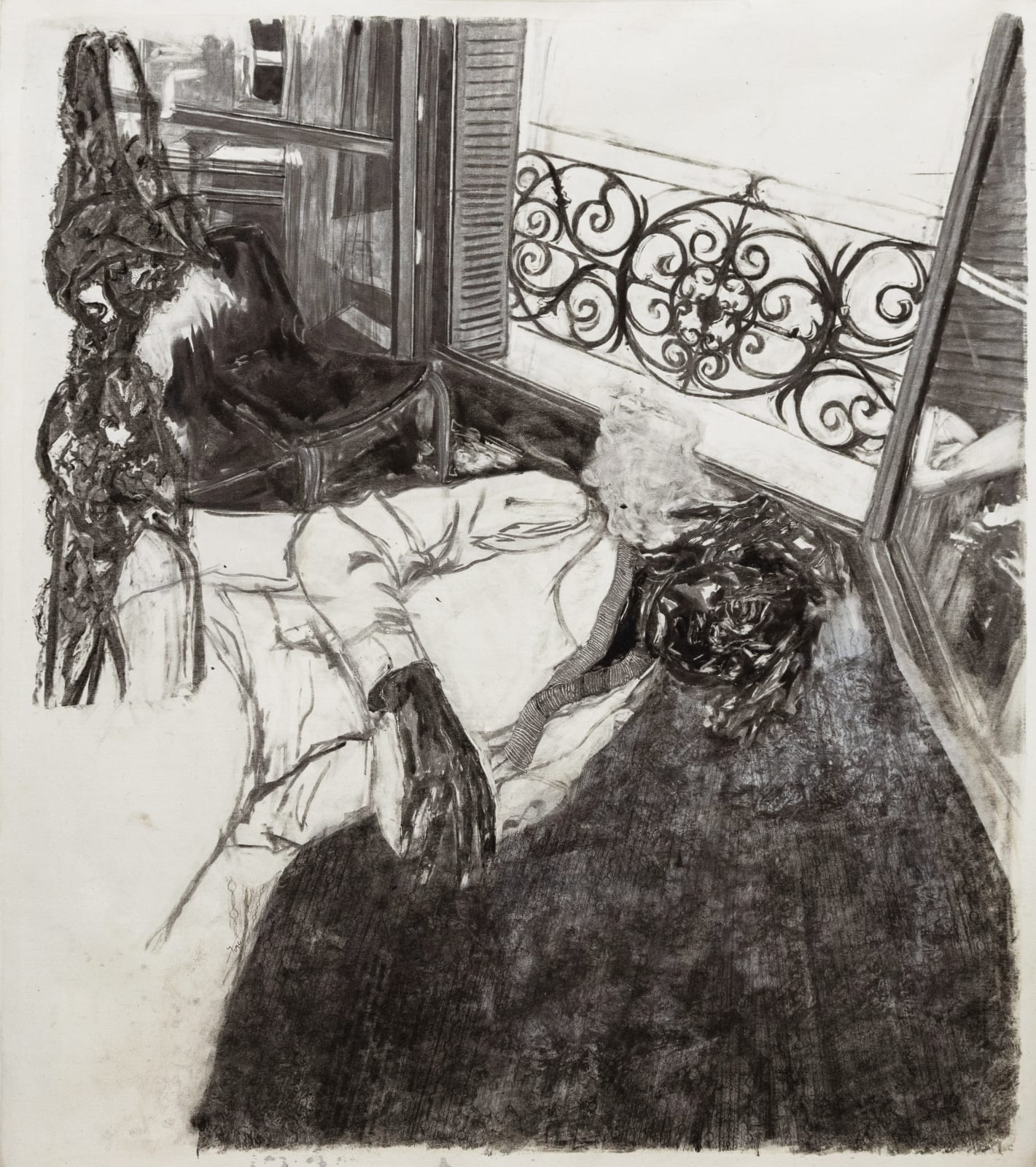 Tiemar Tegene, Portrait of Regret, 2025