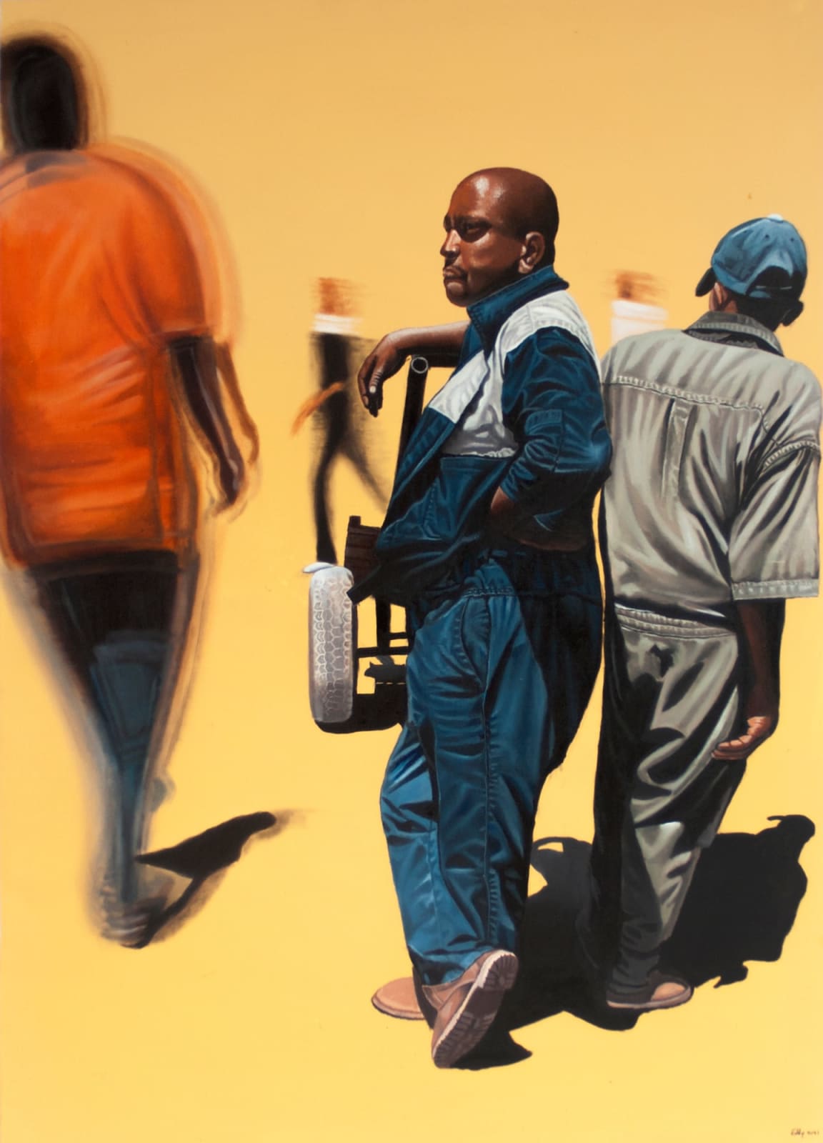 Eddy Ochieng, The Wait III, 2021