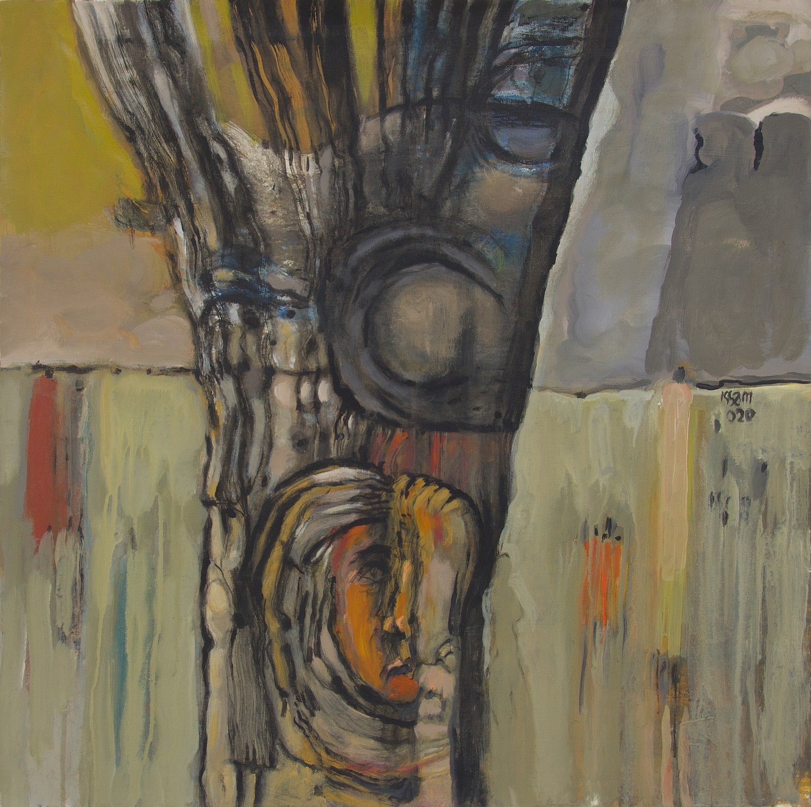 Issam Hafiez, A Cry, 2020