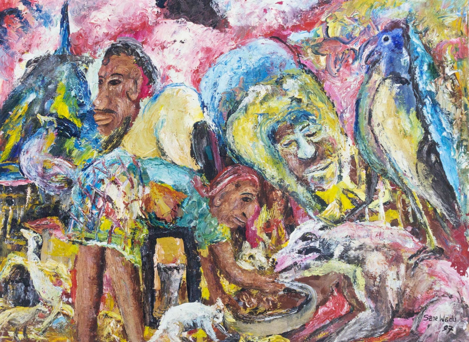 Sane Wadu, Feeding Pets , 1997