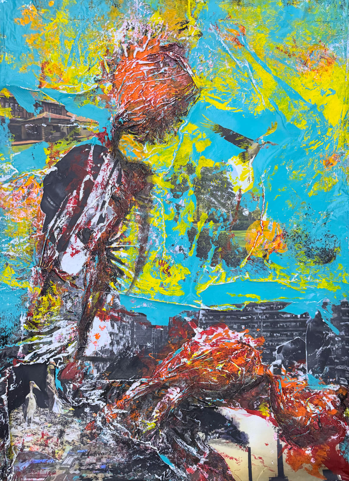 Leo Mativo, Between Ash and Air, 2025