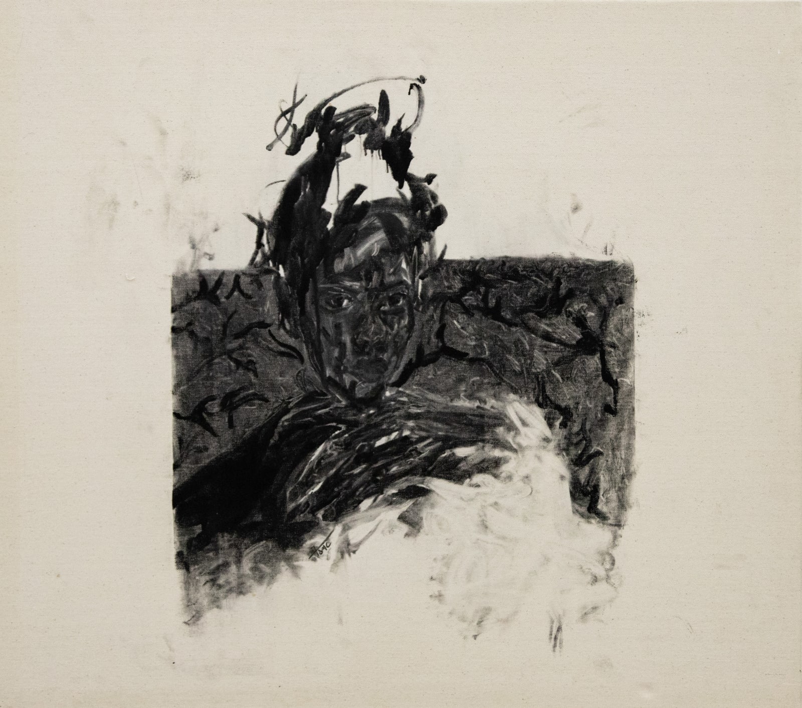 Tiemar Tegene, Mourning you laugh I, 2025