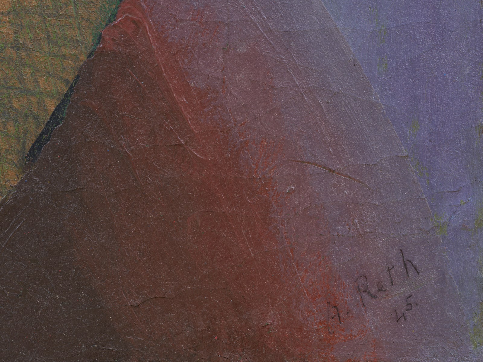 Alfred Reth (1884-1966), Couleurs et Matières, 1945