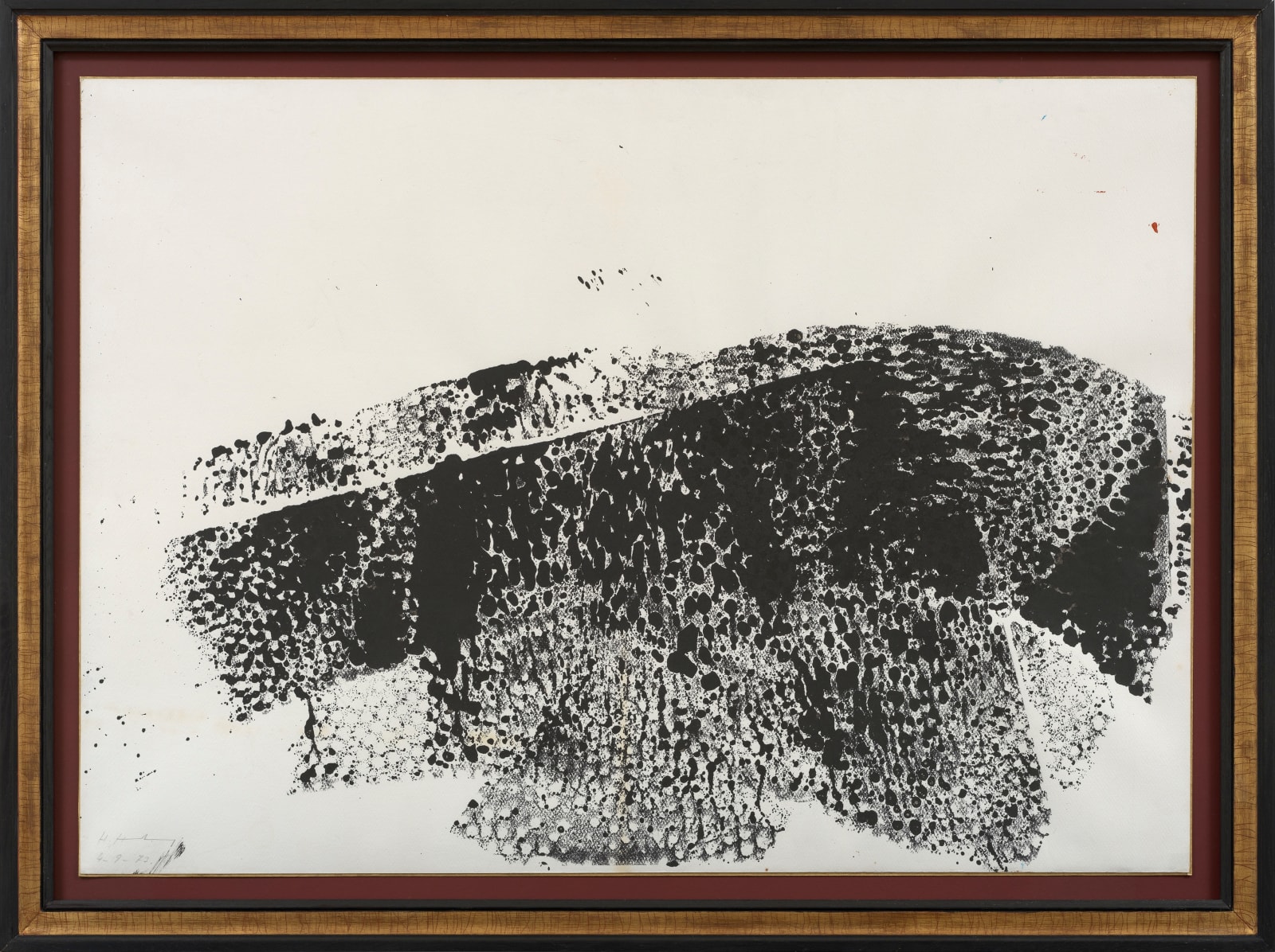 Hans Hartung (1904-1989), Composition, 1973