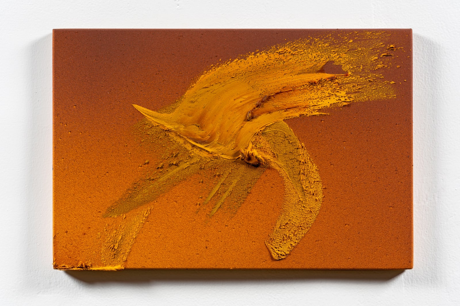 Claire Baker, hot grass burning eyes 1, 2024