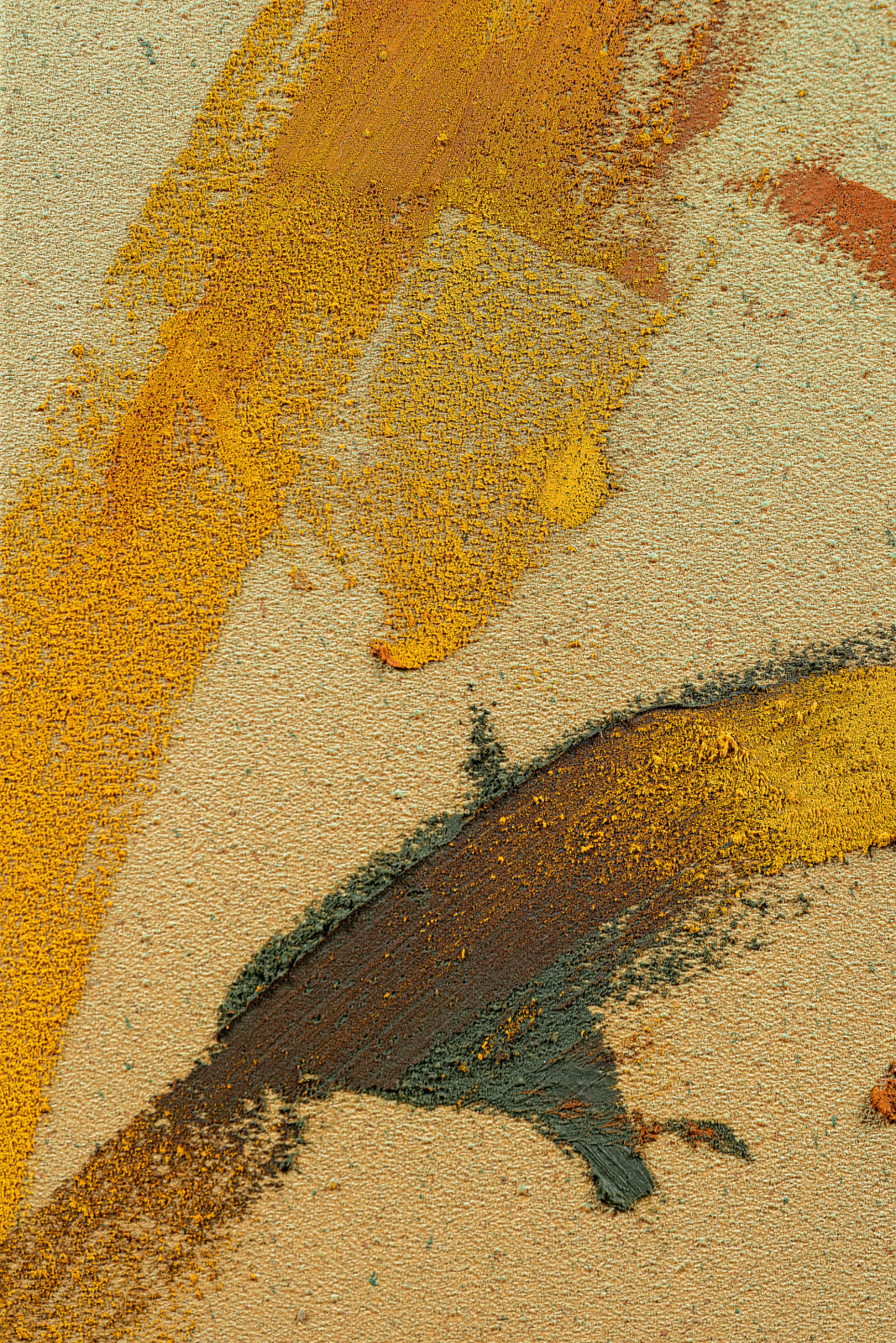 Claire Baker, floating flower, warm , 2024