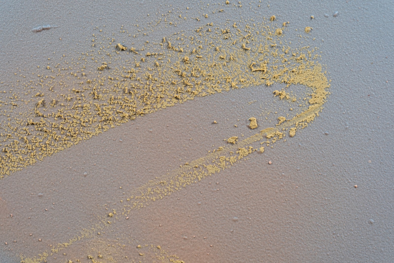 Claire Baker, splashing gold over dusk 6, 2024