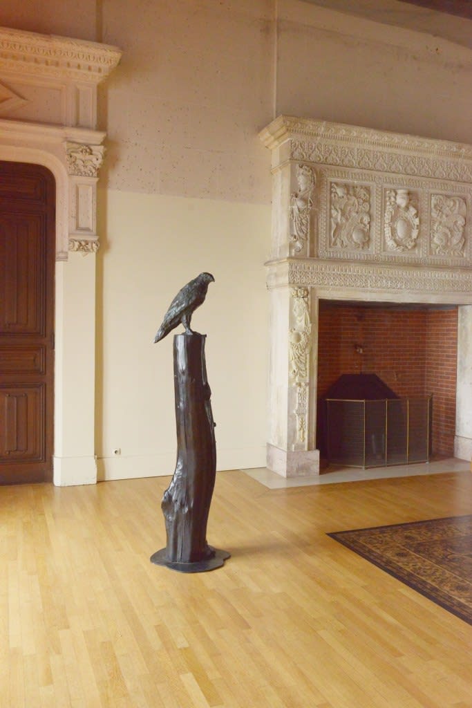 Roland Cognet, Faucon (bronze), 2022