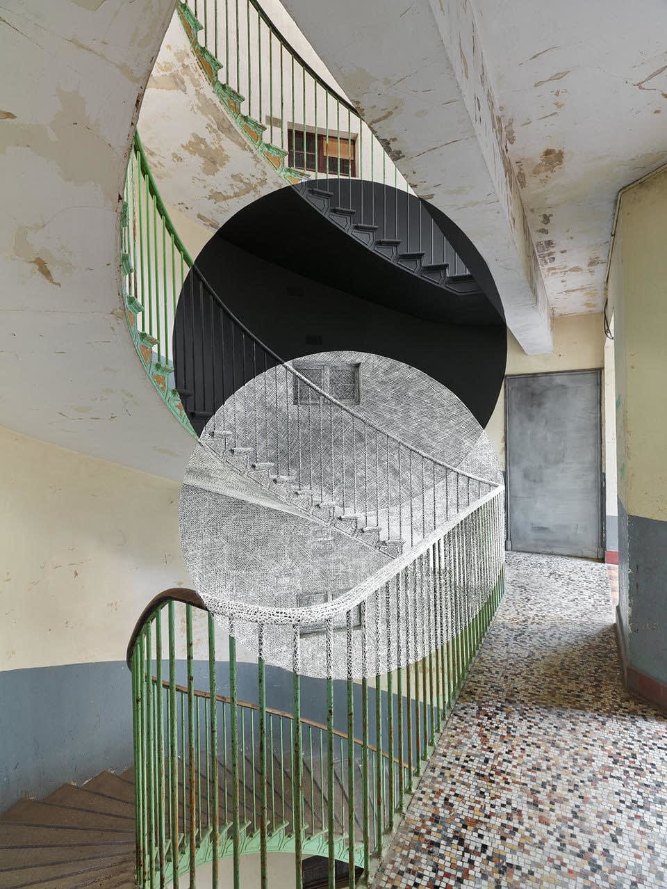 Georges Rousse, Guise, 2015