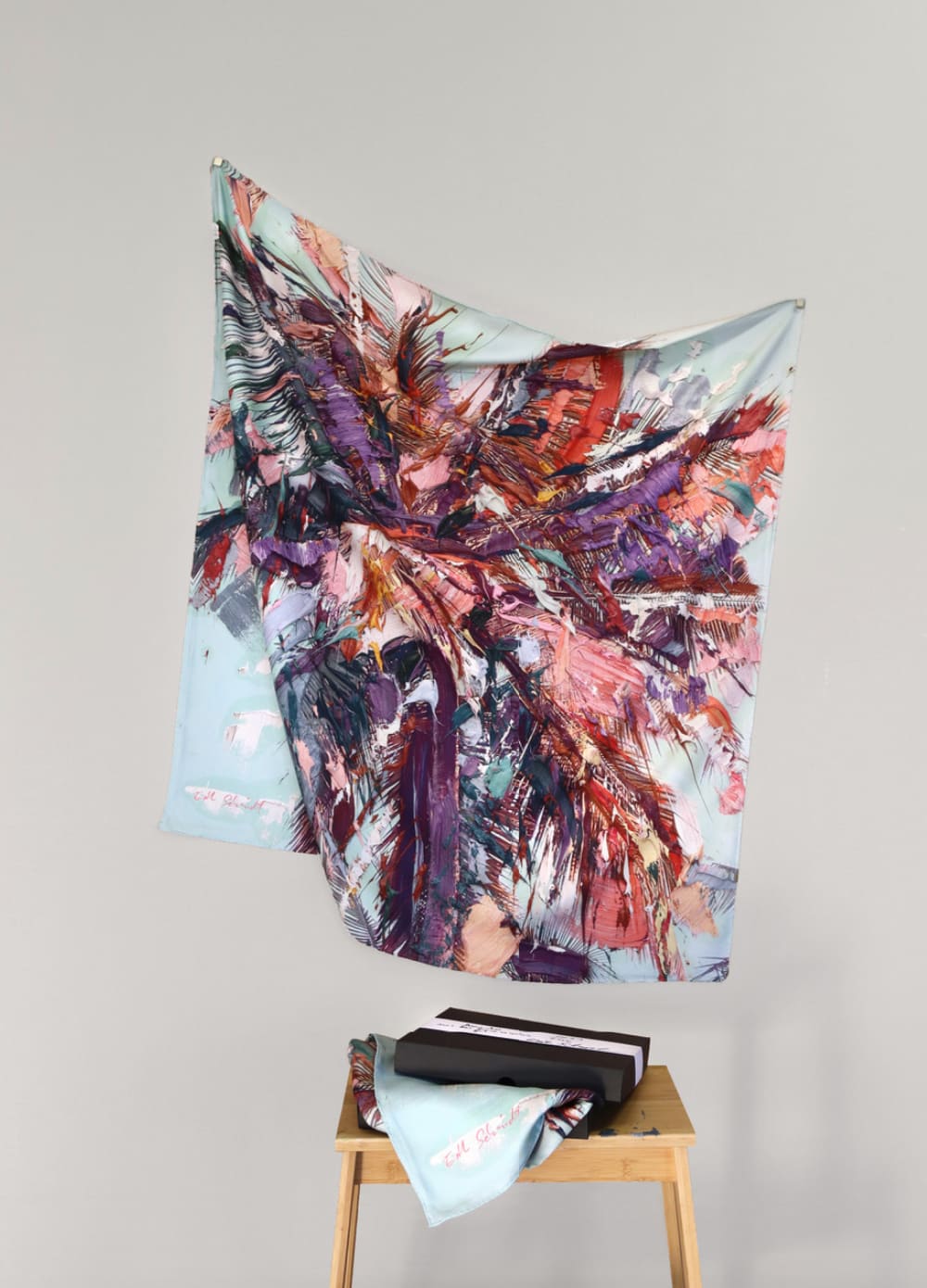 Erik Schmidt, Ananta (silk scarf), 2023