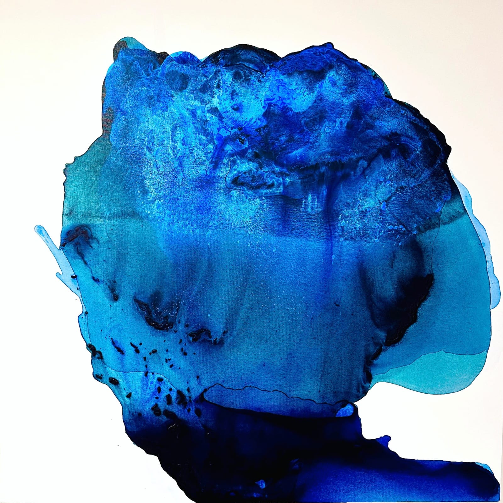 Clara Berta, Portrait in Blue, 2025