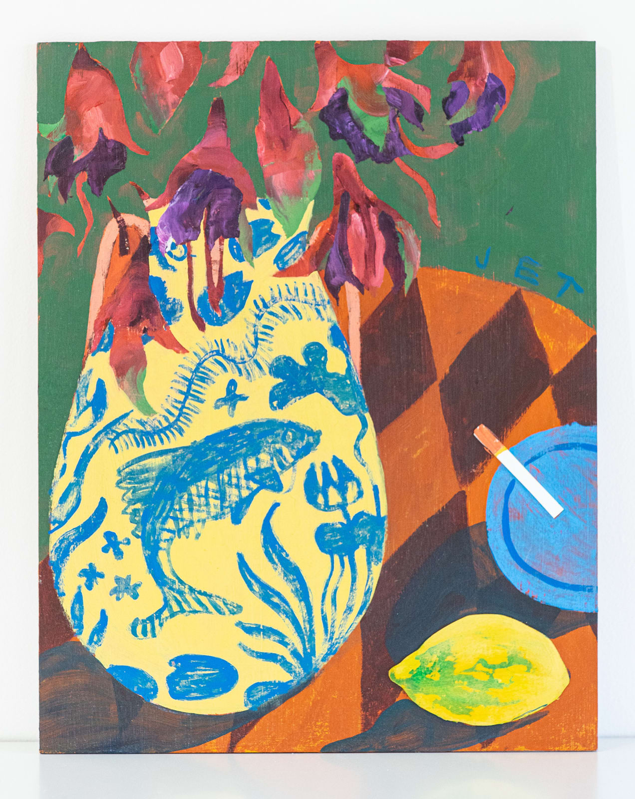 Jack Tierney, 100 reasons for flowers. 22) Fuschia’s and cigarettes, 2021