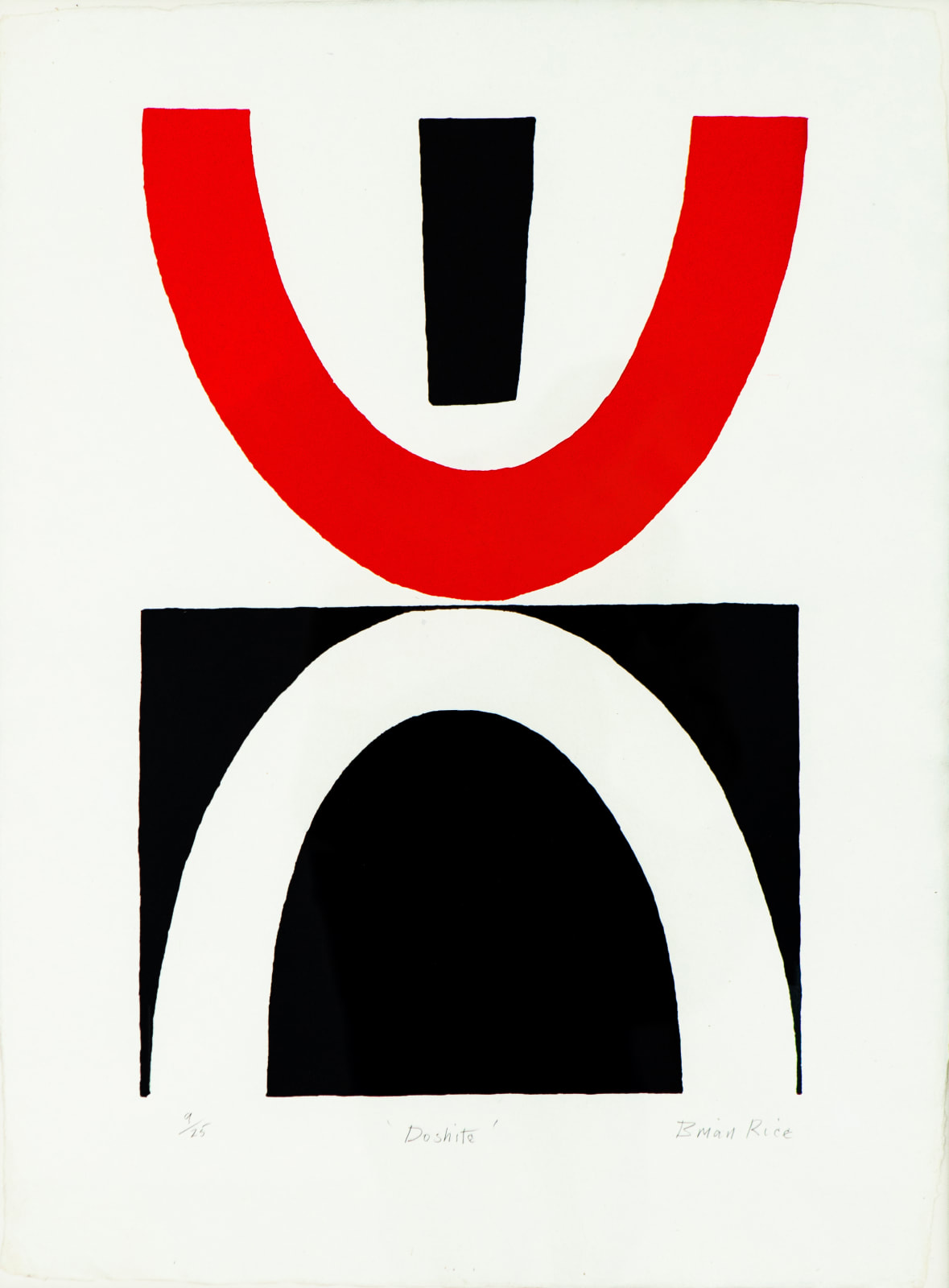 Brian Rice, Doshite, 1963