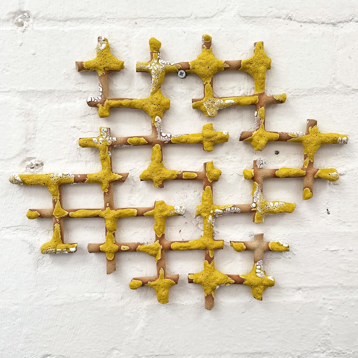 Dean Coates, Lattice (Sulphur), 2025