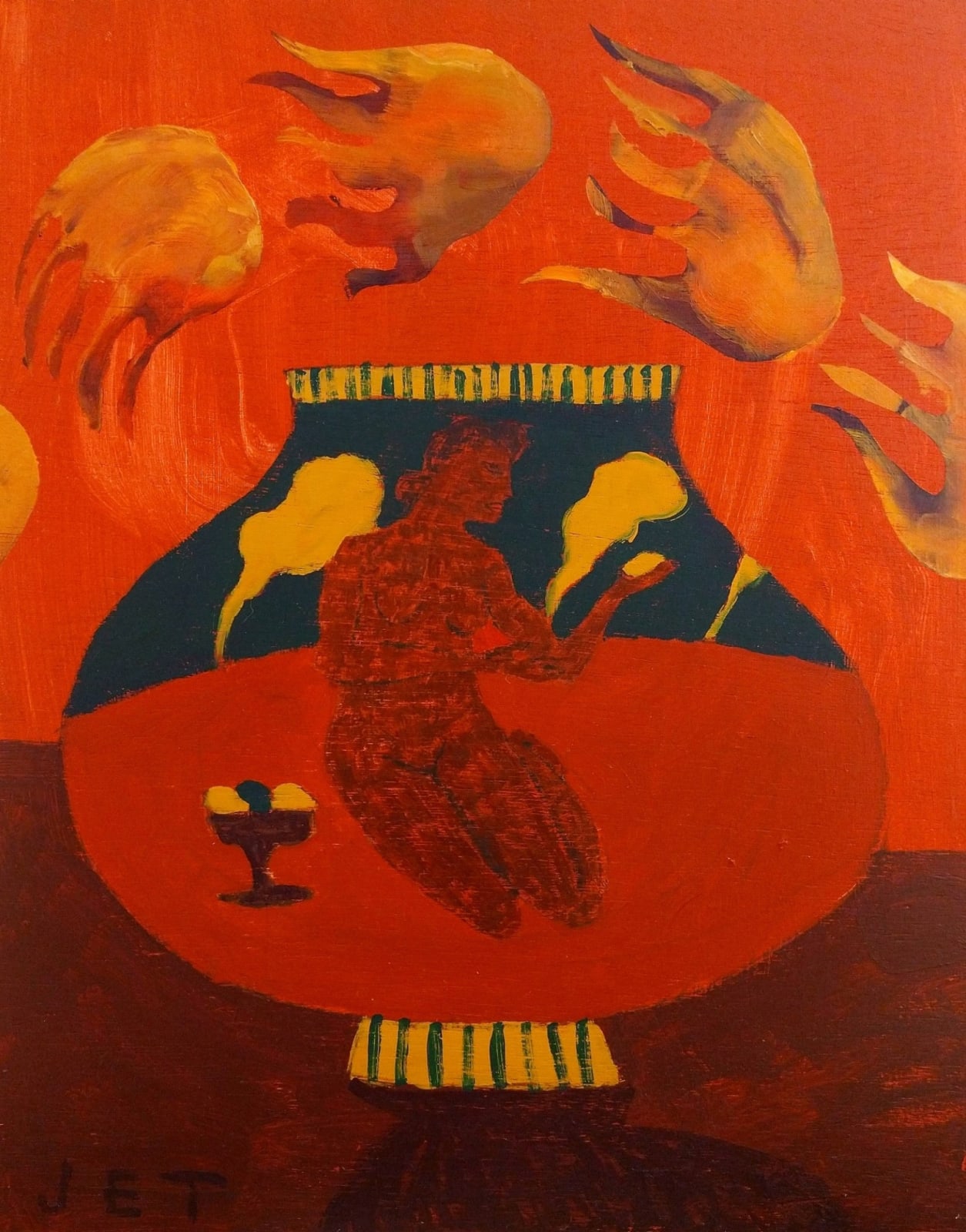 Jack Tierney, 100 reasons for flowers. 23) Earth, wind and fire jugglers, 2021