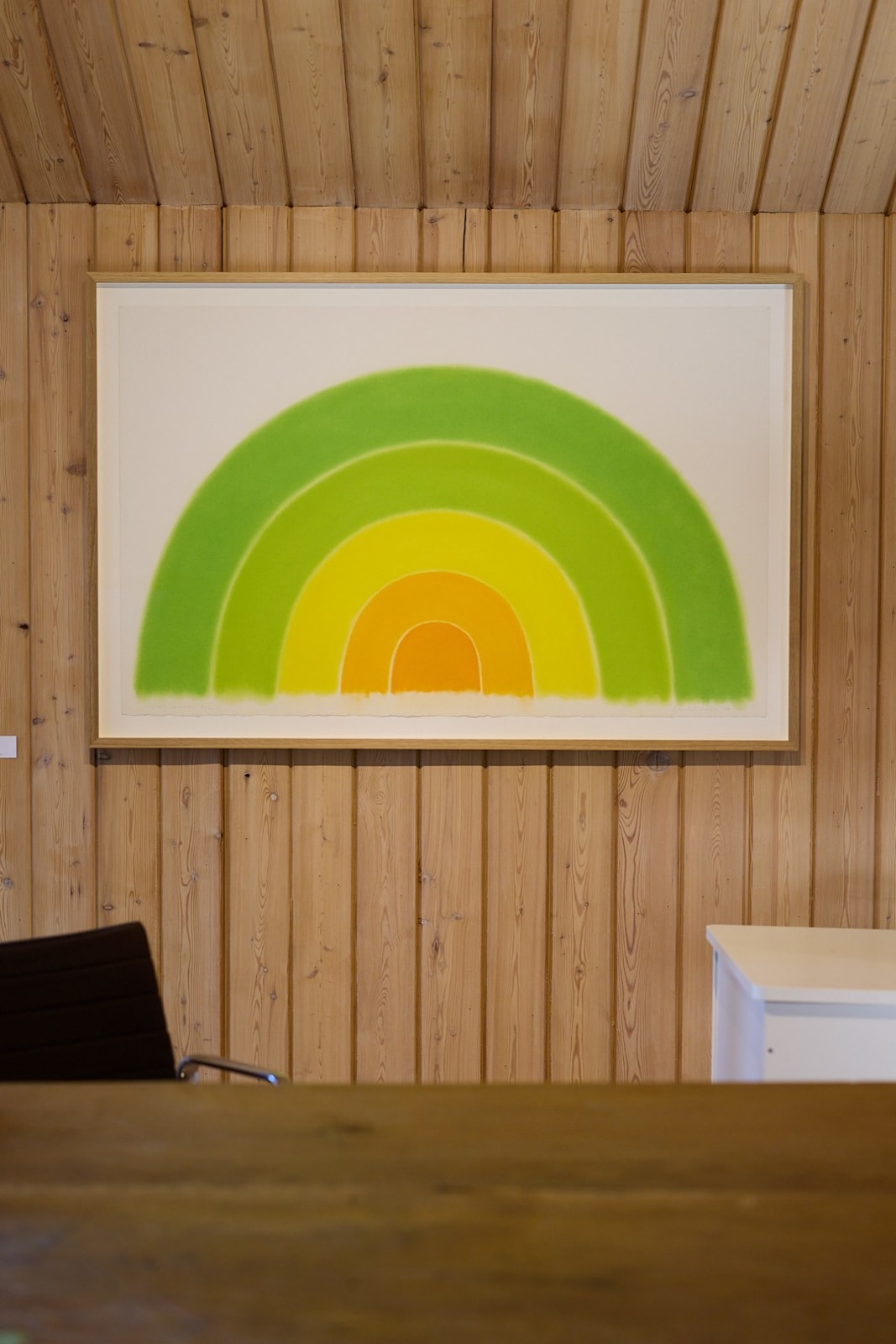 David Nash, Oak Leaves Arc IV, 2024