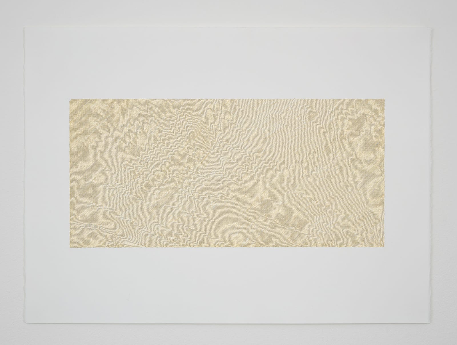 Anna Mossman, Diagonal Lines (gold, light), 2023