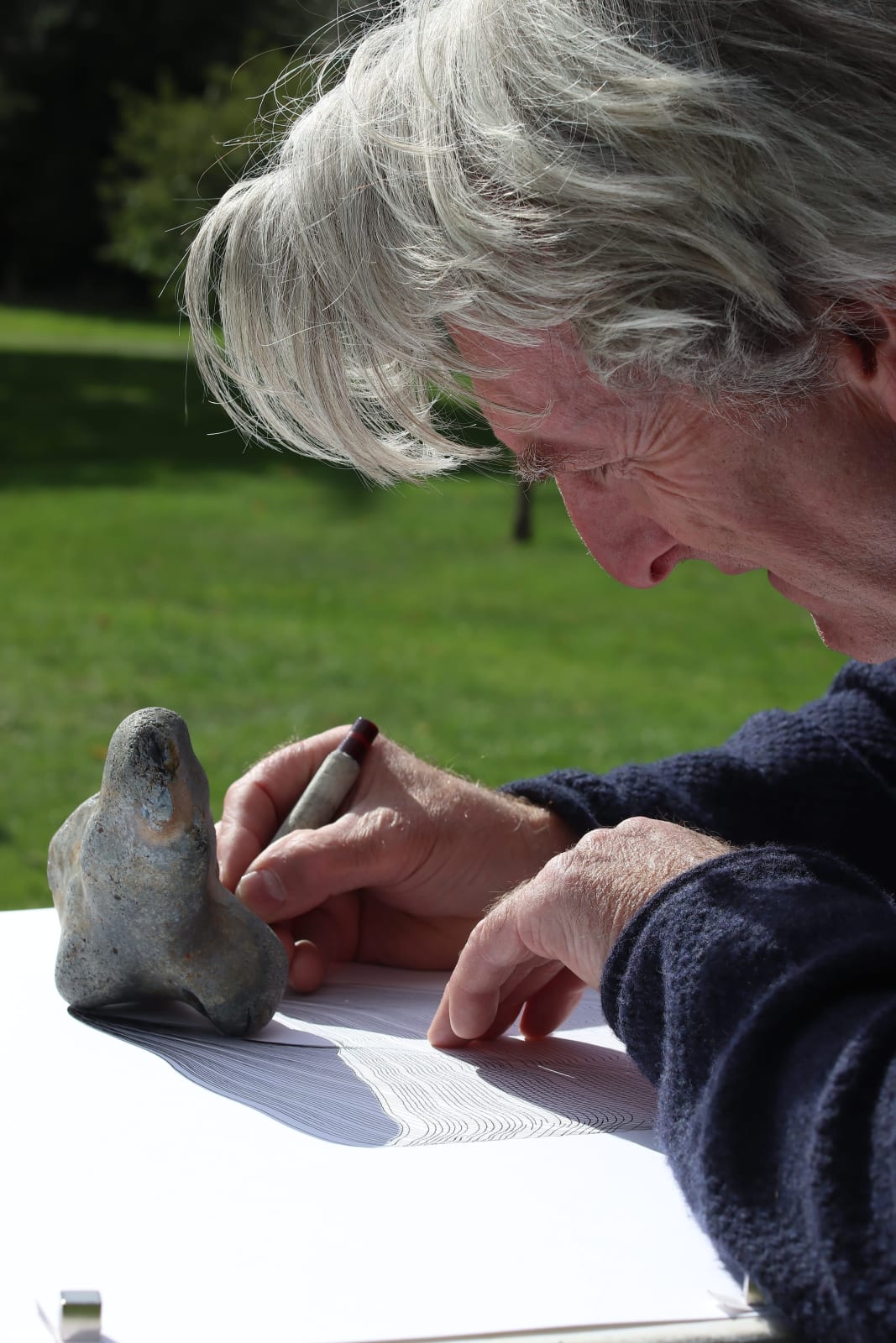 Simon Hitchens, 06.45 Frieze Sculpture 2025 19.01, 2025