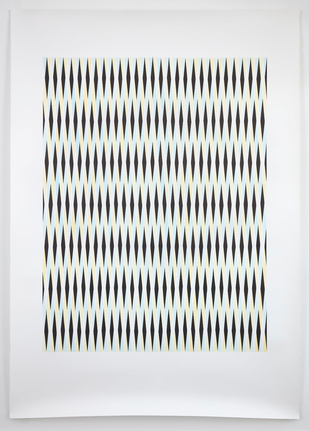 Anna Mossman, Yellow/Blue Shade Shiver, 2019