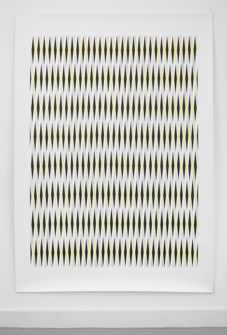 Anna Mossman, Yellow/Grey shiver, 2021